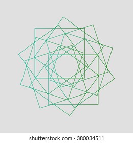 geometric abstraction, mandala