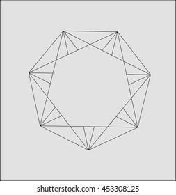 geometric abstraction, mandala