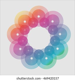 geometric abstraction, mandala