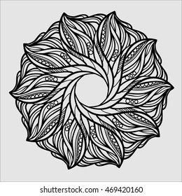 geometric abstraction, mandala