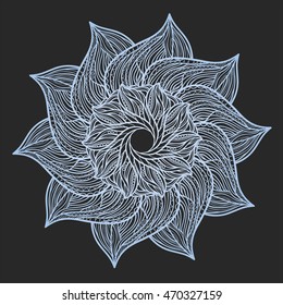 geometric abstraction, mandala