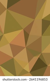 Geometric Abstraction A Mosaic of Triangles in Earthy Tones