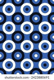 Geometric abstrat seamless pattern design. Vector illustration.