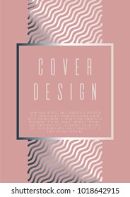 Geometric annual report design for your business. Text frame surface. Can be used for poster, brochure, magazine, card, book, flyer, banner, anniversary
 Trendy corporate style.
