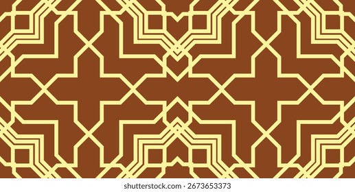 geometrisches arabisches islamisches Muster ouline shape.eps