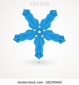 Geometric arabic pattern, vector art Illustration