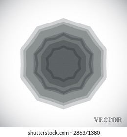 Geometric arabic pattern, vector art Illustration