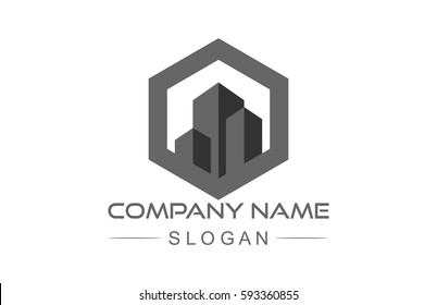 geometric architecture logo
