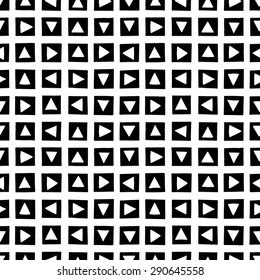 Geometric arrow background. Seamless pattern.Vector.