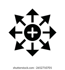 Conjunto de iconos de flecha geométrica Vectores de navegación direccional con variantes de forma única para interfaz de usuario e infografías, flecha, conjunto de iconos, Vector, navegación, eps, Vector de moda eps
