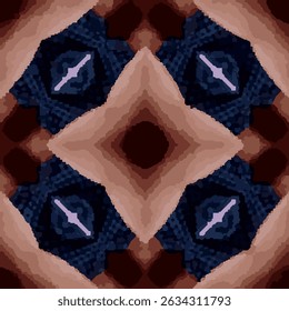 Geometric Arrow Vector Pattern Design