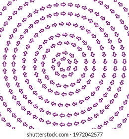 geometric arrows circle pattern best