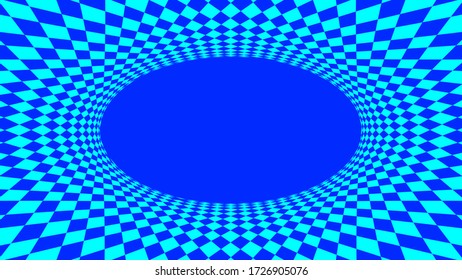 geometric art abstract blue for background, art line light blue spiral optical for hypnotic wallpaper, geometry polygonal pattern with connected graphic line, optical graphic distorted wavy, vector