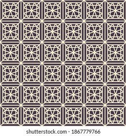 Geometric Art deco seamless pattern background.