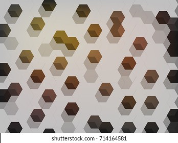 Geometric art illustration background