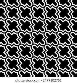 Geometrische Kunst nahtloser Muster. Bedruckbarer Vektor von dekorativen Formen Wiederholtes Muster Hintergrund.