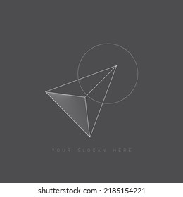 Vector de arte geométrico, diseño abstracto.