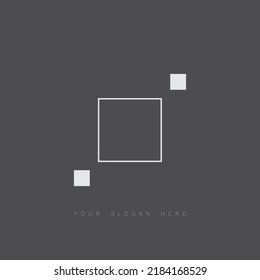 Geometric art vector, brand logo.