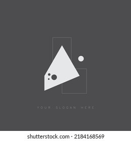 Geometric art vector, brand logo.