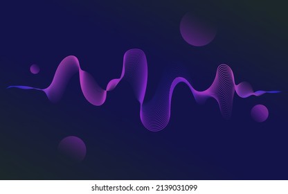 Geometric artificial intelligence tech backdrop. Digital technology Abstract visual for screen template. illustration vector 10 eps.