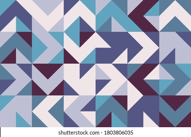 Geometric artwork design with simple shapes and figures. Abstract pattern graphics with geometrical forms and elements. Perfect for web banner, business presentation, branding package, fabric print.