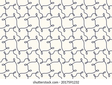 Geometric artwork design with simple shapes and figures. Abstract pattern graphics with geometrical forms and elements. Perfect for web banner, business presentation, branding package, fabric print.