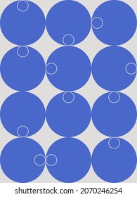 Geometric artwork design with simple shapes and figures. Abstract pattern graphics with geometrical forms and elements. Perfect for web banner, business presentation, branding package, fabric print.