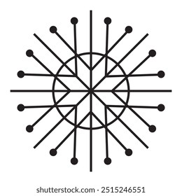 Geometric Astrological Illustration - Geometric Astrological-05