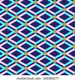 geometric aztec seamless pattern