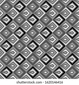 Geometric backdrop. Polygons motif. Figures background. Rhombuses, kites ornament. Seamless pattern. Ethnic wallpaper. Digital paper, textile print, web designing, abstract. Vector.