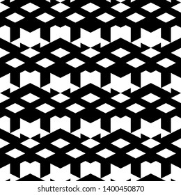 Geometric backdrop. Seamless pattern. Rhombuses, figures ornament. Folk wallpaper. Ethnic motif. Diamonds, shapes background. Digital paper, textile print, web design, abstract.