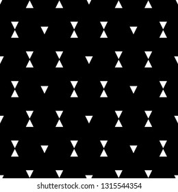 Geometric backdrop. Triangular shapes wallpaper. Figures background. Polygons motif. Digital paper, textile print, web design, abstract. Seamless pattern.Triangles ornament. Vector.