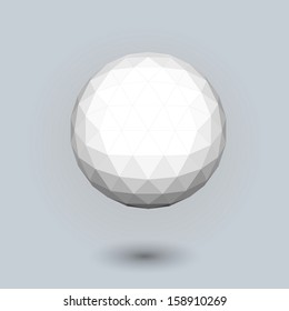 Geometric background 3d geometric abstract art geometric lines vector illustration