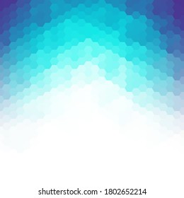 Geometric background. Abstract background. Business vector. Design element. Blue hexagon