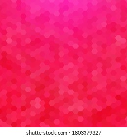 Geometric background. Abstract background. Business vector. Design element. Red hexagon