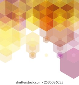 Geometric background. Abstract background. Business vector. Design element. Color hexagon.