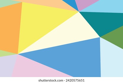 GEOMETRIC BACKGROUND ABSTRACT DESIGN , COLORFUL BG GEOMETRIC SHAPE