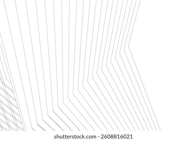 Geometric background, abstract lines 3d