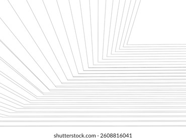 Geometric background, abstract lines 3d