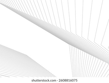Geometric background, abstract lines 3d