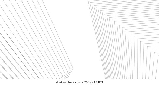 Geometric background, abstract lines 3d