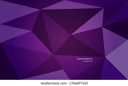 Geometric Background with abstract, lines, dots, typography