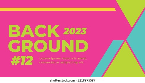 geometric background. Abstract background modern hipster futuristic graphic. Vector abstract background texture design, bright poster, banner