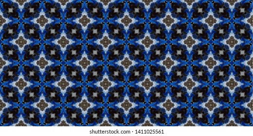 Geometric background abstract mosaic seamless pattern with tiles and simple shapes for fashion. Abstract dynamic retro tiles background