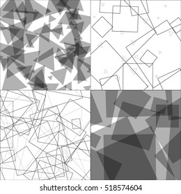 Geometric background. Abstract geometric pattern