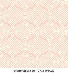 Plano de fundo geométrico, padrão abstrato, design de padrão de arte de linha em vermelho claro