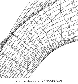 Geometric background. Abstract shape