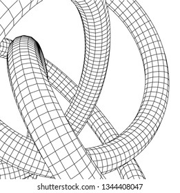 Geometric background. Abstract shape