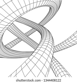 Geometric background. Abstract shape