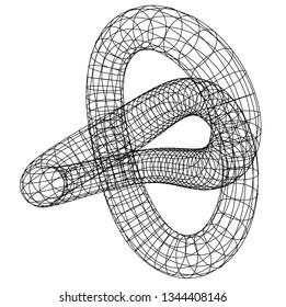 Geometric background. Abstract shape